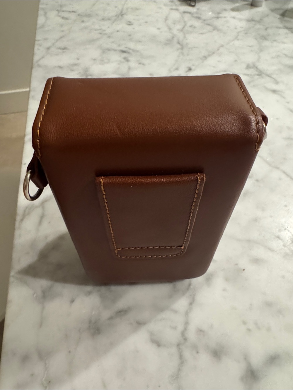 Leica Brown Leather Compact Camera case - Picture 4 of 5